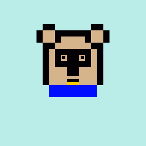 Pixel Bear #20810