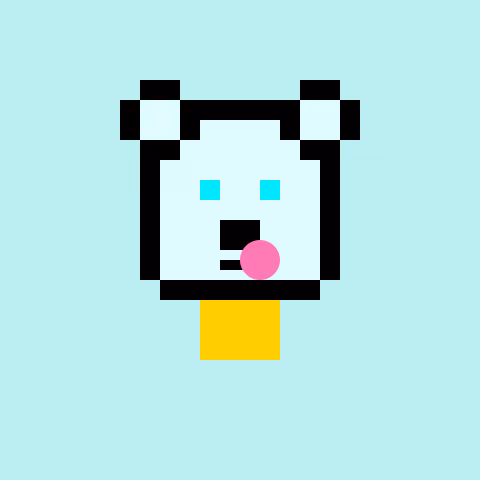 Pixel Bear #67946