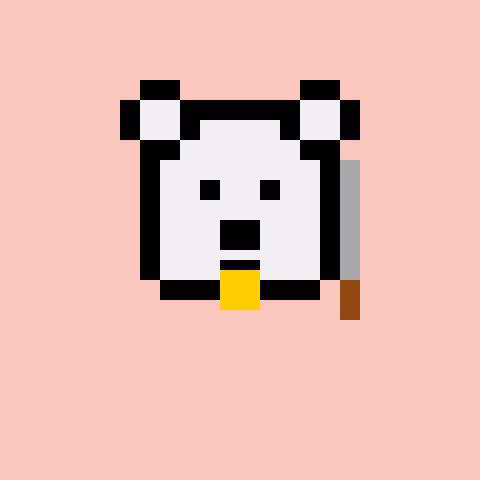 Pixel Bear #51236