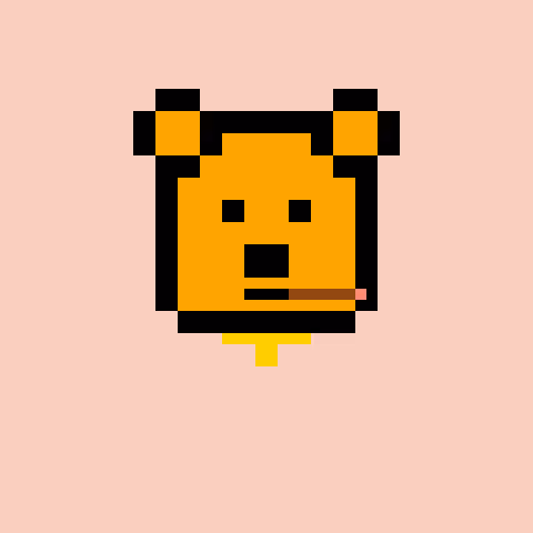 Pixel Bear #11518