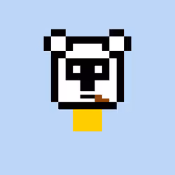 Pixel Bear #44740