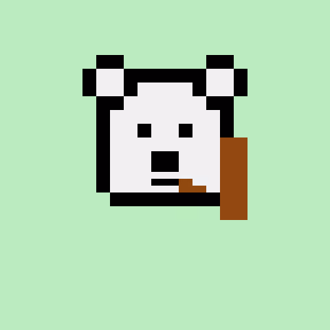 Pixel Bear #78931