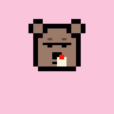 Pixel Bear #29213
