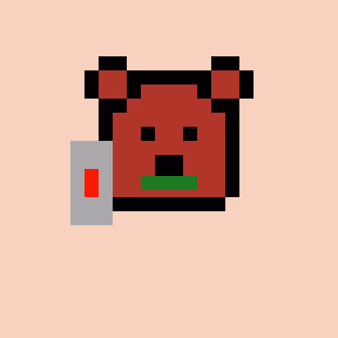Pixel Bear #1569