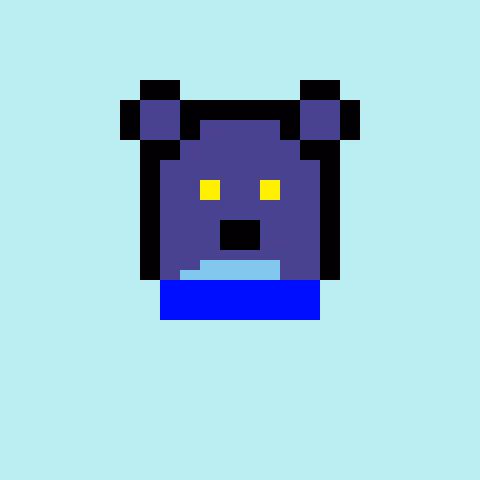 Pixel Bear #16616