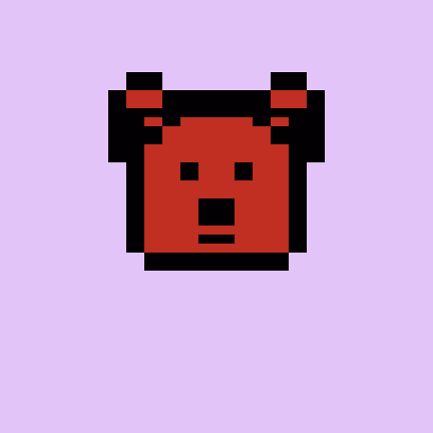 Pixel Bear #38705