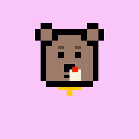 Pixel Bear #16574