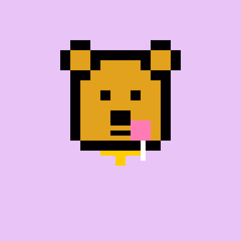 Pixel Bear #34978