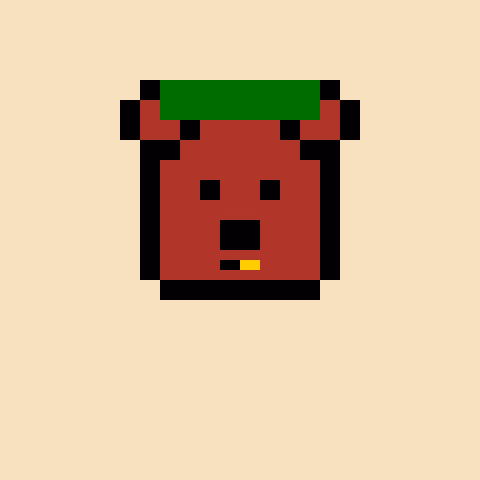 Pixel Bear #48284