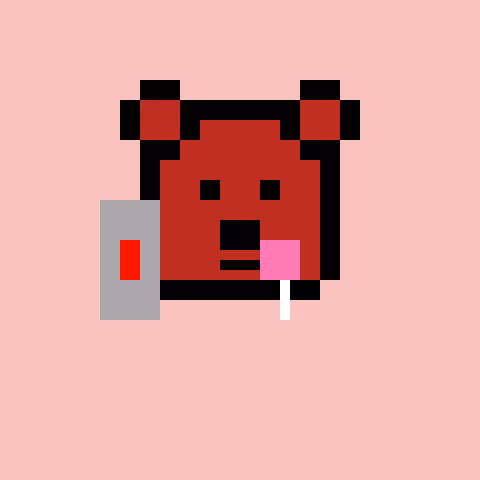 Pixel Bear #57931
