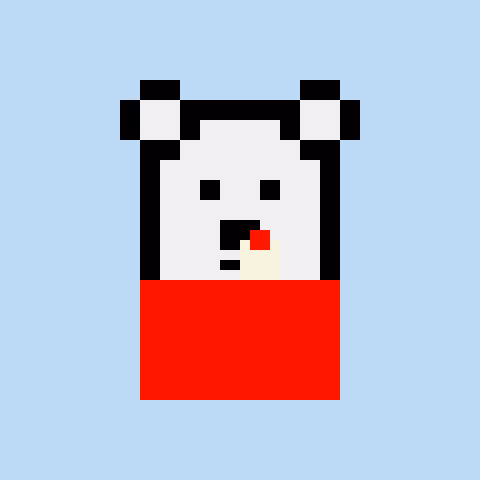 Pixel Bear #33054