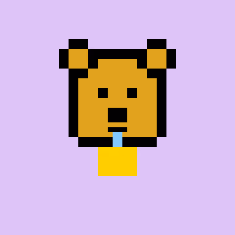Pixel Bear #77647