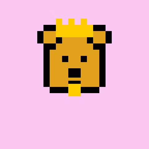Pixel Bear #58160