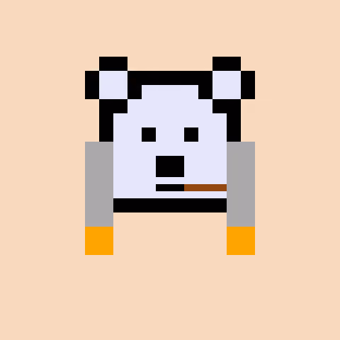Pixel Bear #66574