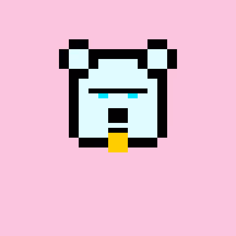 Pixel Bear #17720