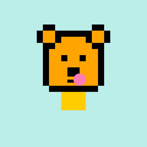 Pixel Bear #70449