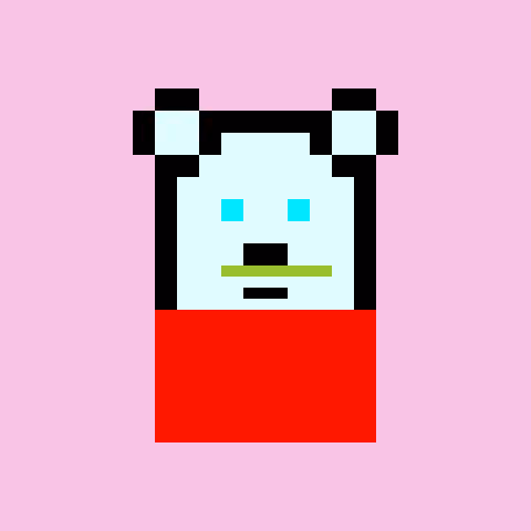 Pixel Bear #73359