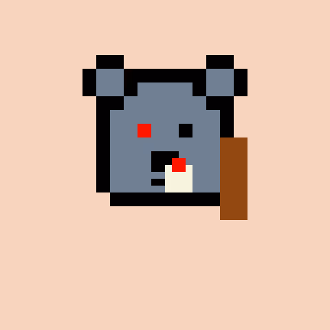 Pixel Bear #31302