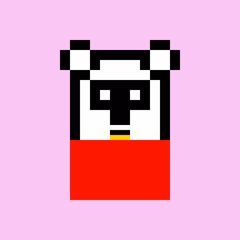 Pixel Bear #58959