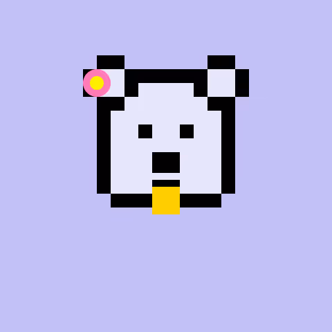 Pixel Bear #55942