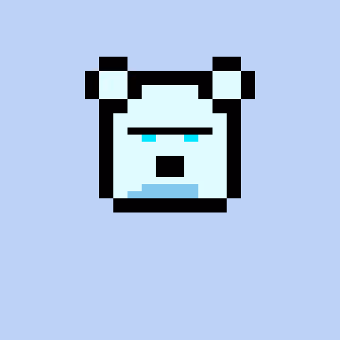 Pixel Bear #63395