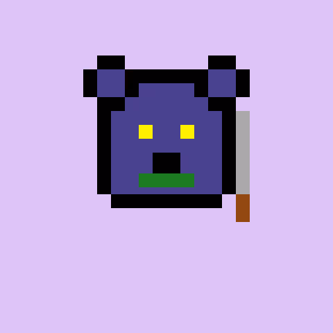 Pixel Bear #14580