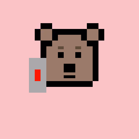 Pixel Bear #71329