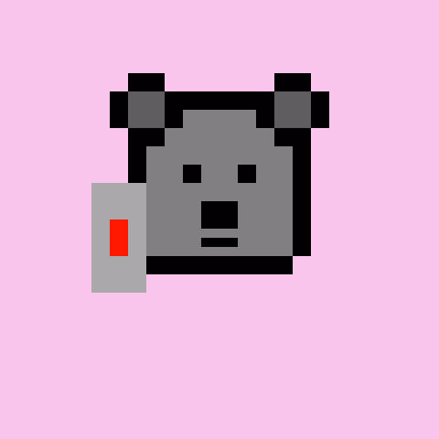Pixel Bear #43914