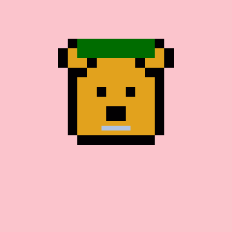 Pixel Bear #28429