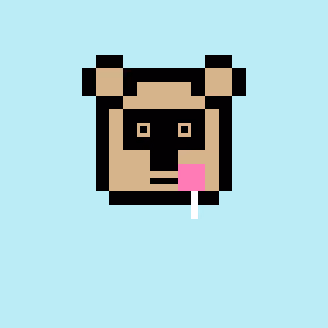 Pixel Bear #9745