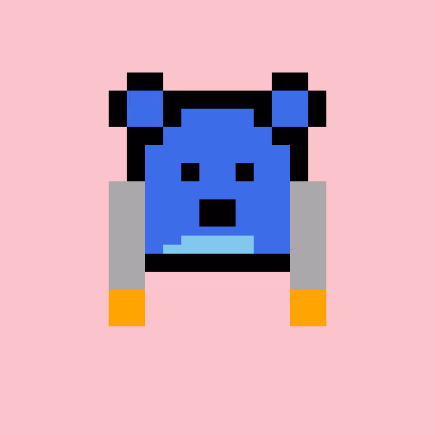 Pixel Bear #4136