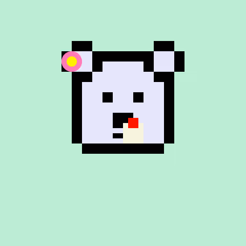 Pixel Bear #22909
