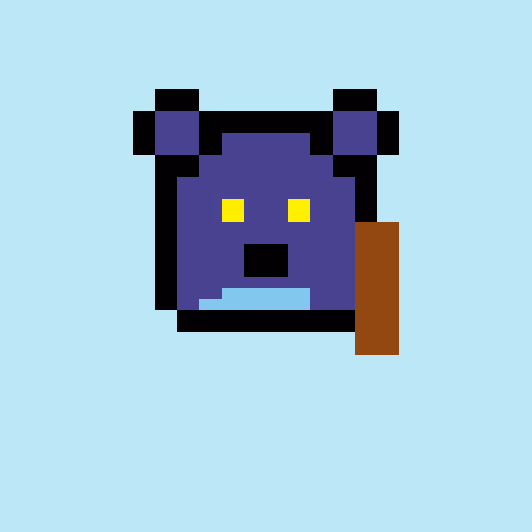 Pixel Bear #3882