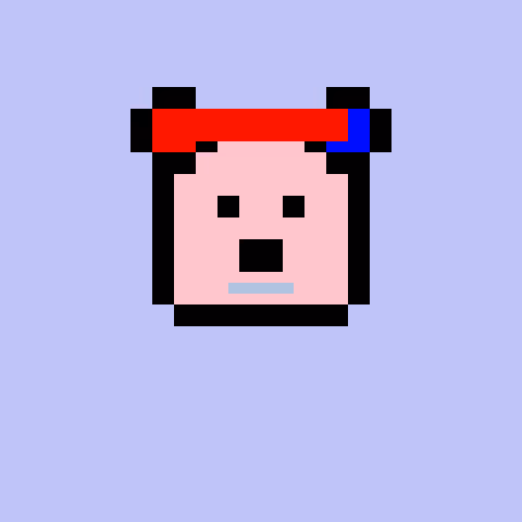 Pixel Bear #12374