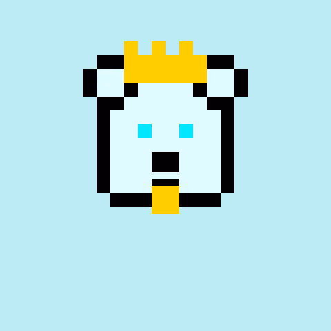 Pixel Bear #78399