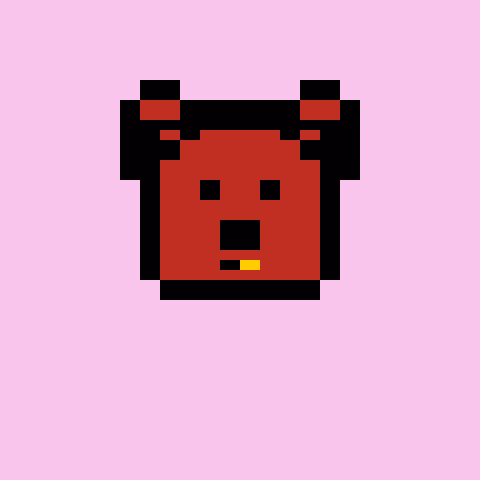 Pixel Bear #9824