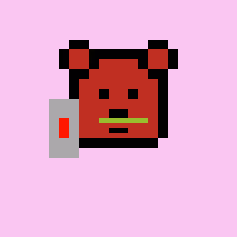 Pixel Bear #72307