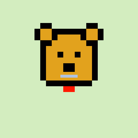 Pixel Bear #63904