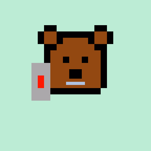 Pixel Bear #30102