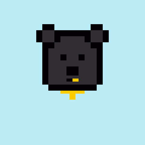 Pixel Bear #60838