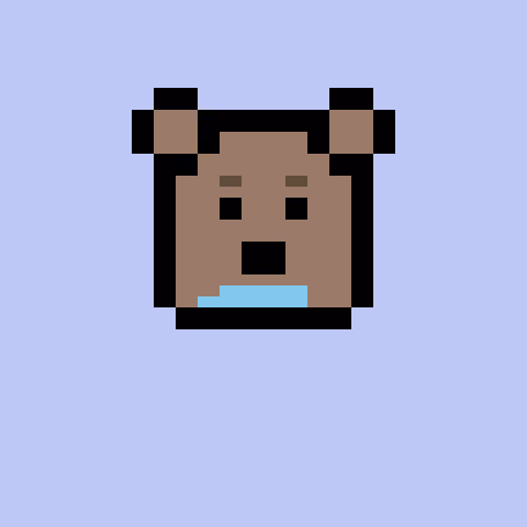 Pixel Bear #31352