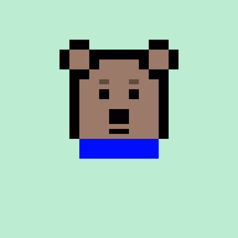 Pixel Bear #4806