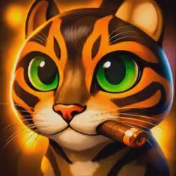 Golden Bengal #039 - Alpha King