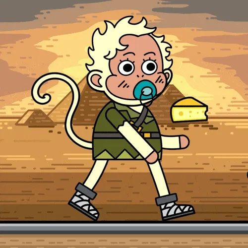 Baby Monkey #3004