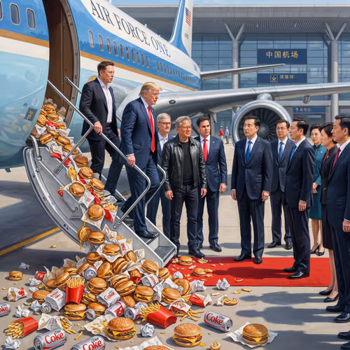 Trump In China By Beepple 328737472
