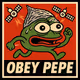 OBEY PEPE ART #010