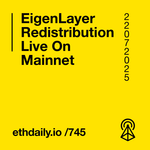 EigenLayer Redistribution Live On Mainnet