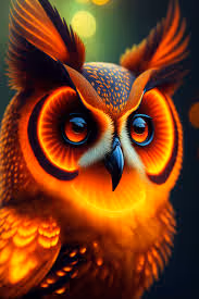 Glowing Owl 1