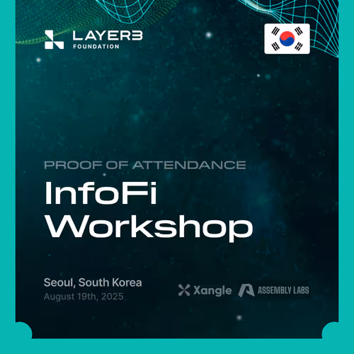 Layer3 Infofi Workshop Korea
