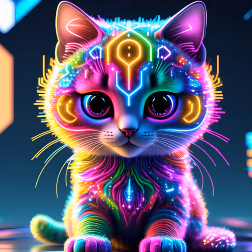 Cute cat nft